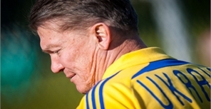 Блохин болеет только за украинскую команду. Фото с сайта 2012.football.ua