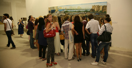 В эту ночь современное искусство оценили тысячи киевлян. Фото: artukraine.com.ua