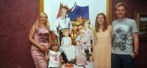 Томаш Хюбшман подался в художники: футболист нарисовал картину 