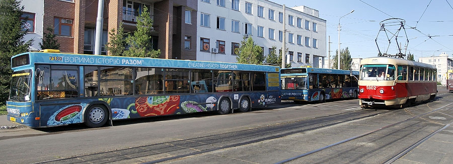 Теперь киевляне будут меньше ожидать общественный транспорт на остановках. Фото с сайта КГГА