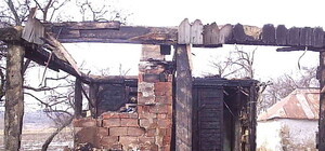 Под Харьковом выгорел дотла частный дом 