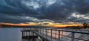 Блогер сфотографировал Донецкое море 