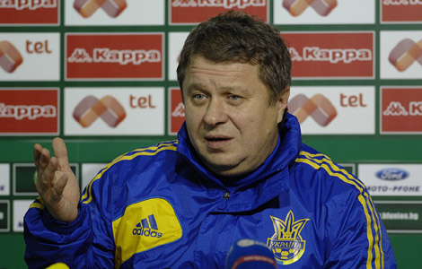 Заваров остался довольным игрой сборной. Фото ФФУ