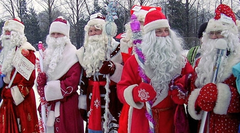 Дед Мороз может заработать от 200 гривен в день. Фото: ledinn.ru