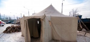 В Харькове появился пункт обогрева