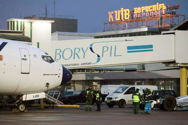 Самолеты сели в "Борисполе". Фото: ru.tsn.ua