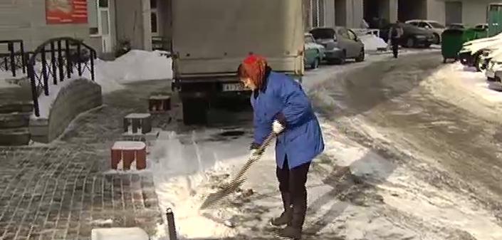 В Киеве хорошо убирают только под домами чиновников. Фото ТСН