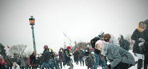 В столице пройдет снежная битва