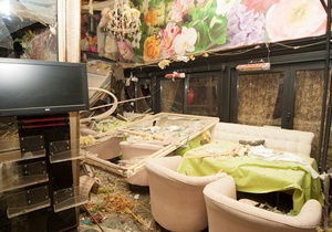 Активисты хотят, чтобы взорвавшийся ресторан больше никогда не заработал. Фото: korrespondent.net
