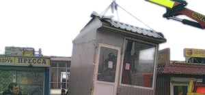 В столице продолжают сносить киоски