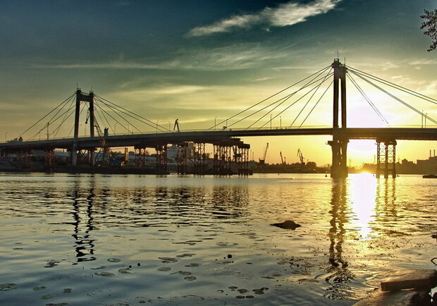 Рыбальский мост "списали". Фото photoclub.com.ua