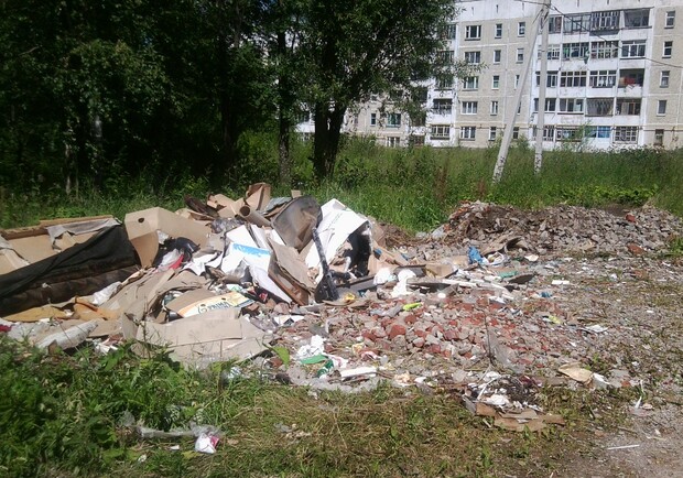 Теперь убирая строительный мусор можно надеяться только на собственные силы. Фото: al59ru.livejournal.com