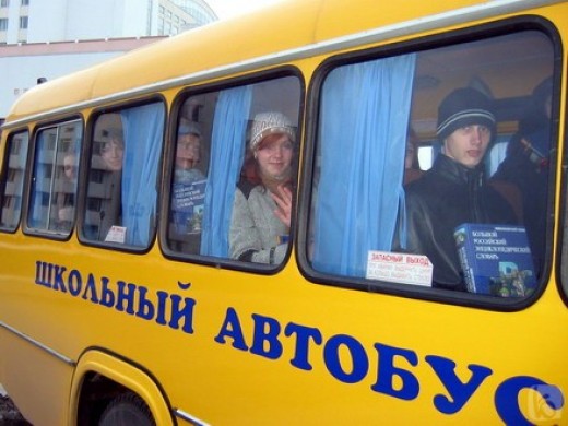 Дети провели ночь в автобусе. Фото: kurer-sreda.ru