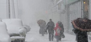 Мартовский снегопад в Украине побил столетний рекорд