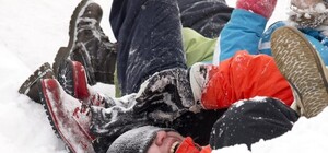 В Киеве прошла самая массовая снежная битва. Фото, видео