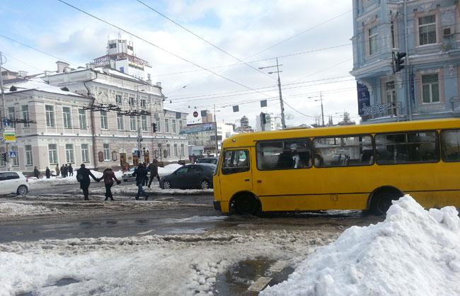 Киев оттаивает. Фото: comments.ua