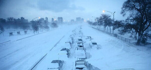 О снегопаде в Киеве сняли фильм ужасов