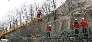 На Замковой горе намечается очередной оползень