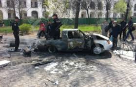 Причиной запрета стал згоревший вчера кофейны автомобиль.
фото: focus.ua
