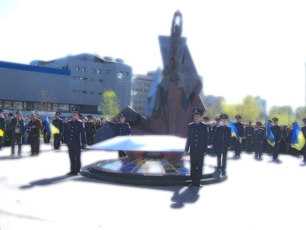 Торжественное открытие мемориала.
Фото: www.gorodkiev.com.ua