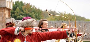 На выходных в Парке Киевская Русь пройдет лучный турнир и народные гуляния