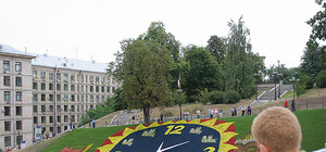 Цветочные часы на Майдане будут выглядеть по-другому