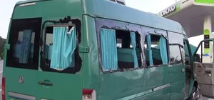 В Крыму микроавтобус с детьми попал в аварию