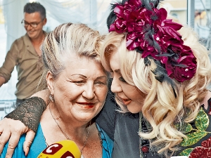 Ирина Билык с мамой очень дружны. Фото: Оскар Янсонс