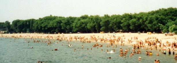 Киевляне купаются на незаконных пляжах.
Фото с сайта news.ukrhome.net