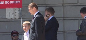 Третий принц за день: по Киеву прогулялся Лукашенко-младший