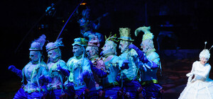 Фреймут и Ефросинина с дочками пришли на шоу Cirque Du Soleil