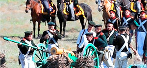 На реконструкции Альминского сражения чуть не сгорели два участника