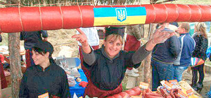 Одесские умельцы сделали самую большую колбасу в Украине