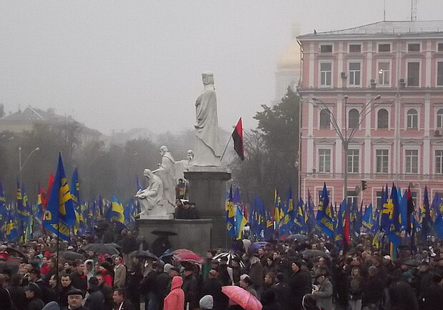 В центре сегодня будет митинг. Фото: religion.in.ua
