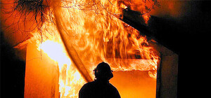 В центре города горело общежитие