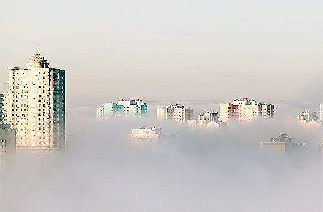 Гидрометцентр пугает туманами. Фото: elektraua.livejournal.com