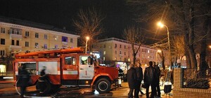 Видеофакт: Как спасатели тушили пожар в 