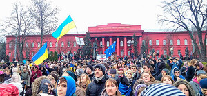 Тысячи киевских студентов официально могут не посещать пары из-за Евромайдана