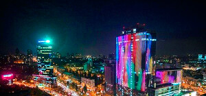 Фотофакт: как ночью сияет 