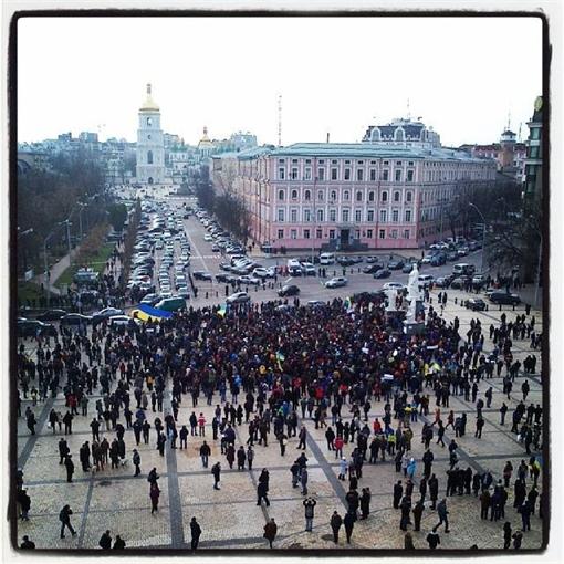 Новость - События - В Киеве уже два Майдана: что сейчас происходит в центре