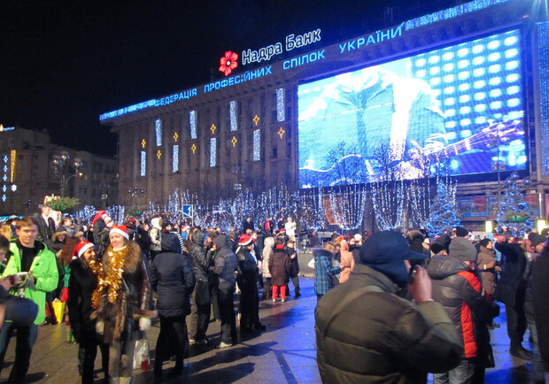 На Майдане в новогоднюю ночь установят рекорд. Фото с сайта i.ua, пользователя Vit*