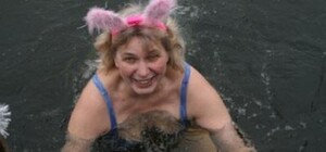 1 января в проруби и на турниках: в Донецке многие отказались от алкоголя