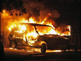 Новость - События - На Оболони и Дарнице горели машины