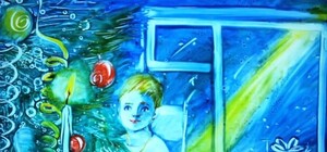 Красивое рождественское видео от песочного мастера Ксении Симоновой