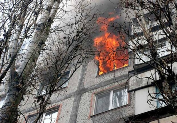 Новость - События - На Харьковском массиве горела многоэтажка