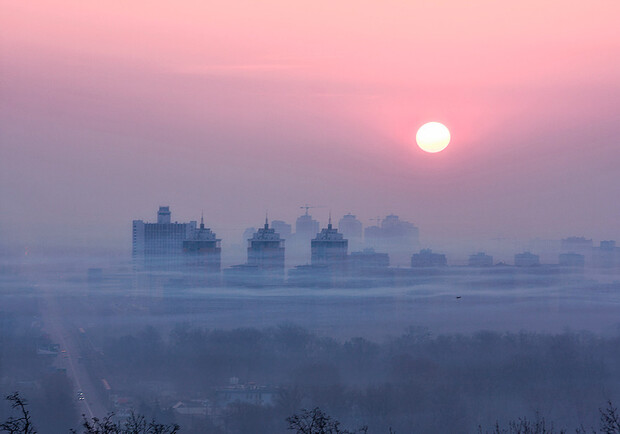 В Киеве сегодня гололедица и туман. Фото с сайта i.ua