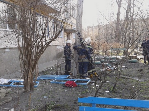 В Киеве взорвалась квартира. Фото "Магнолии-ТВ"