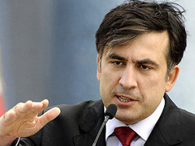 Саакашвили назвал события в Крыму агонией Путина. Фото с сайта vesti.az