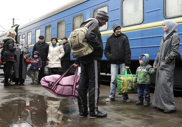 Беженцы уже едут во Львов, скоро начнут приезжать в Киев. Фото с сайта segodnya.ua