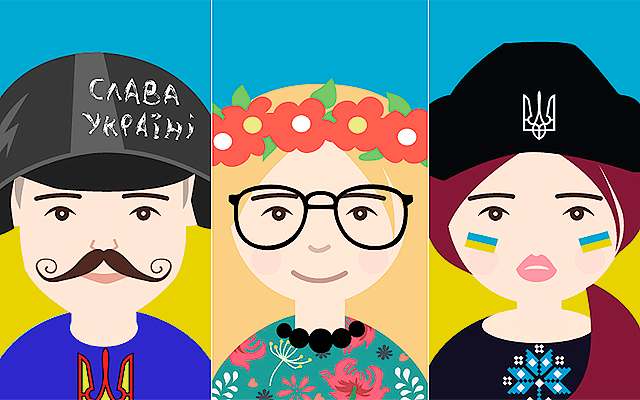 Новость - Люди города - Забирай себе любую: киевский дизайнер сделала сервис для создания патриотических аватарок